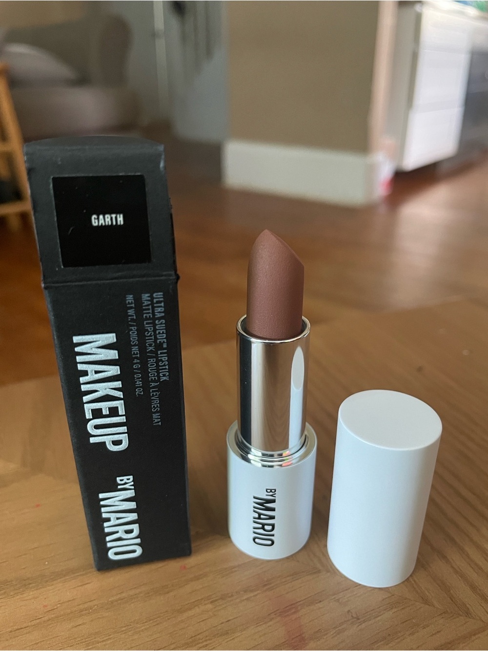 Makeup By Mario Matte Lipstick in Garth - Brown Nude